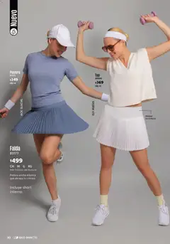 Vista previa de Ilusión catálogo Primavera, nuevo folleto de la tienda, válido en México a partir del 01.04.2026 | Página: 34 | Productos: Playera, Falda, Short