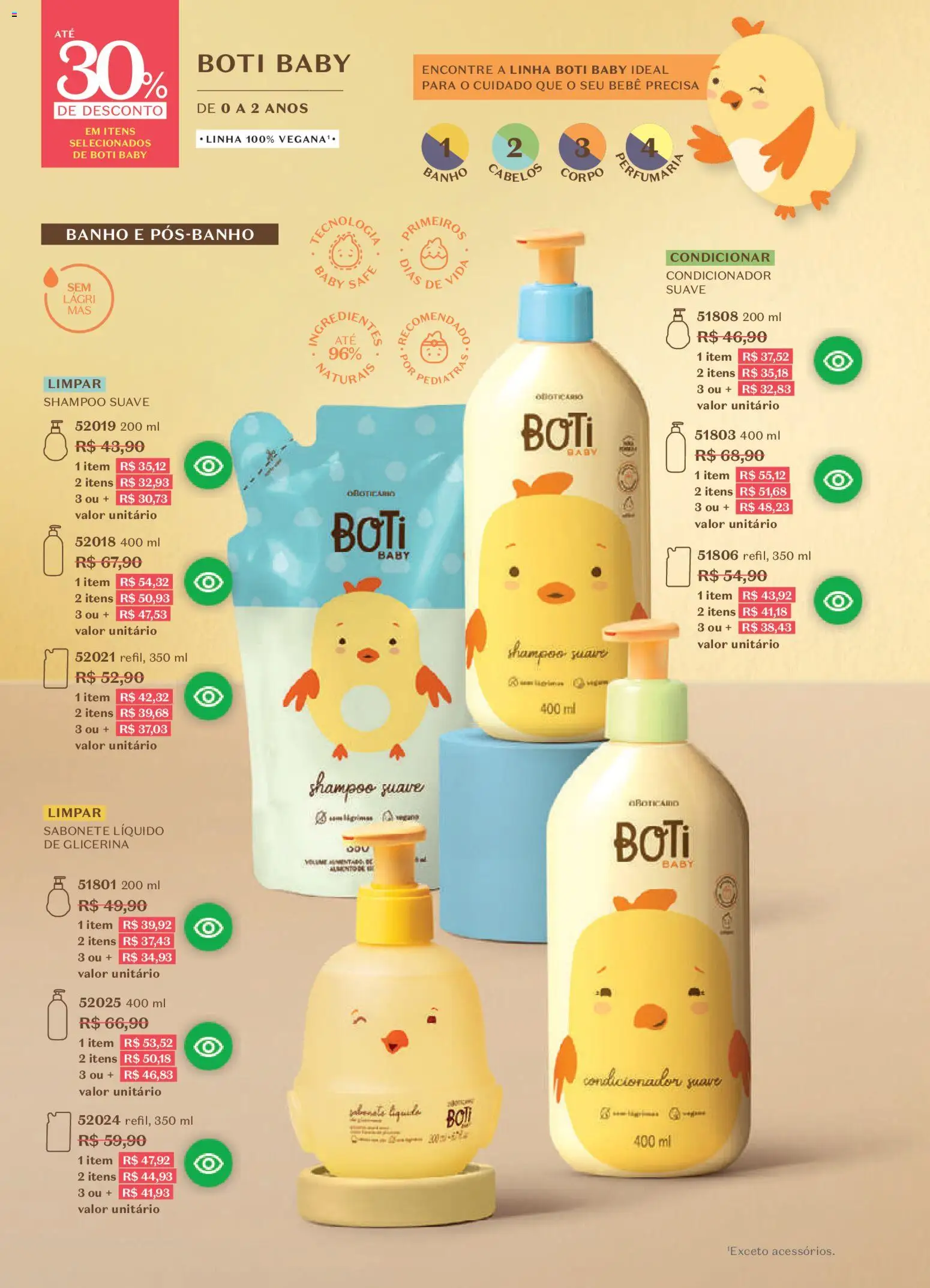 O Boticário Folheto - válido de 23.03.2026 | Página: 177 | Produtos: Shampoo, Condicionador, Sabonete, Sabonete líquido