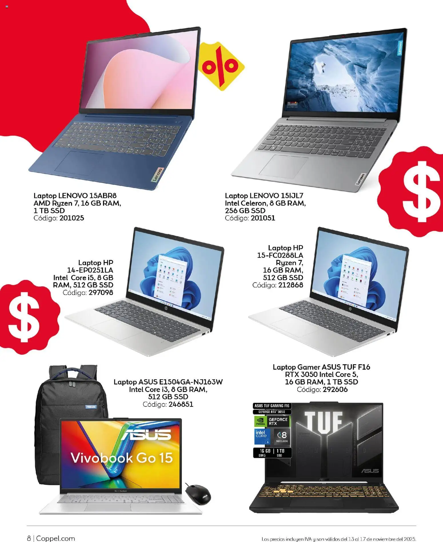 Nuevas ofertas de Coppel válidas en toda la República Mexicana desde el 13.11.2025. ¡Encuentra las mejores ofertas en Coppel Buen Fin! | Página: 9