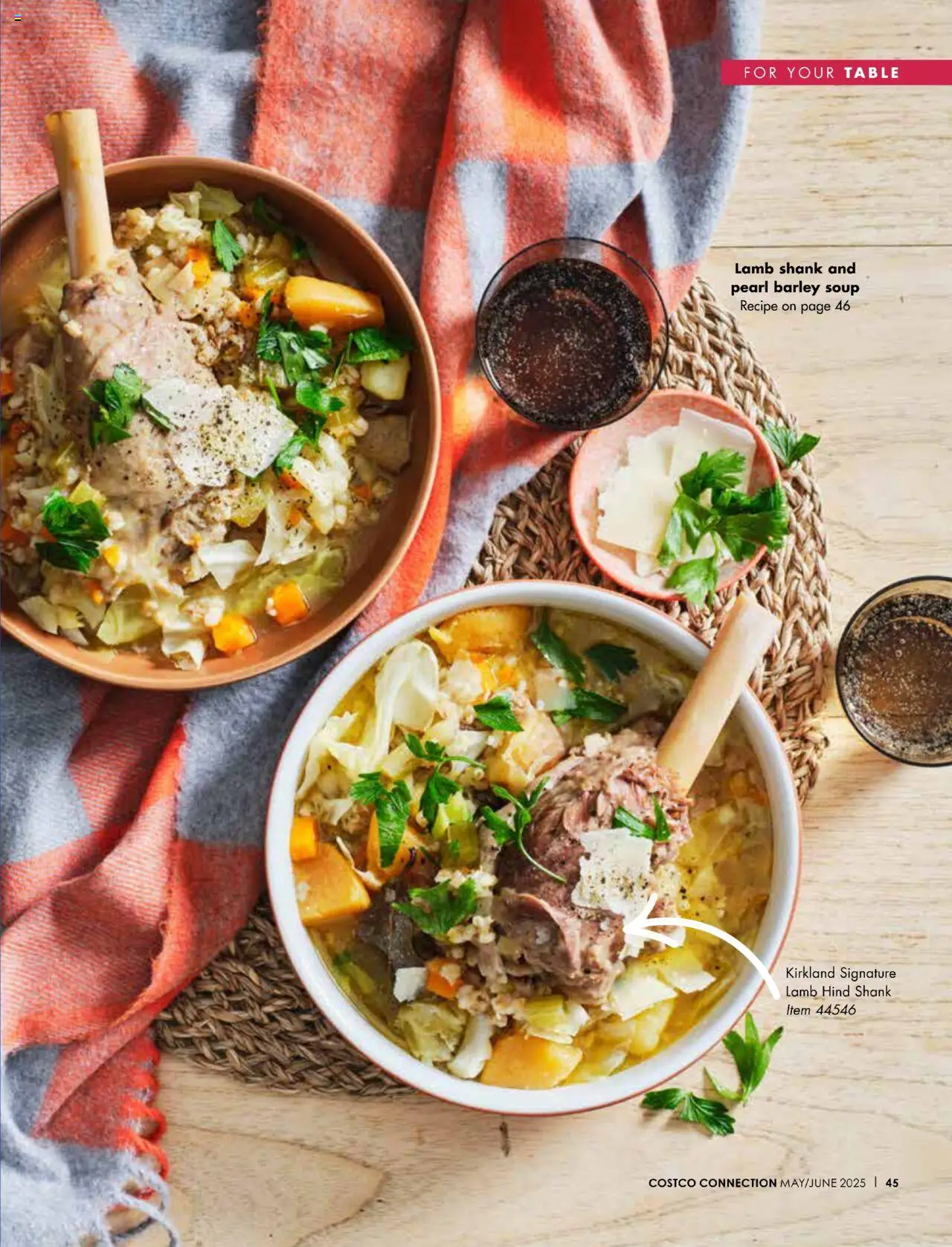 Costco catalogue - valid from 01.05.2025 | Page: 45 | Products: Table, Lamb, Soup