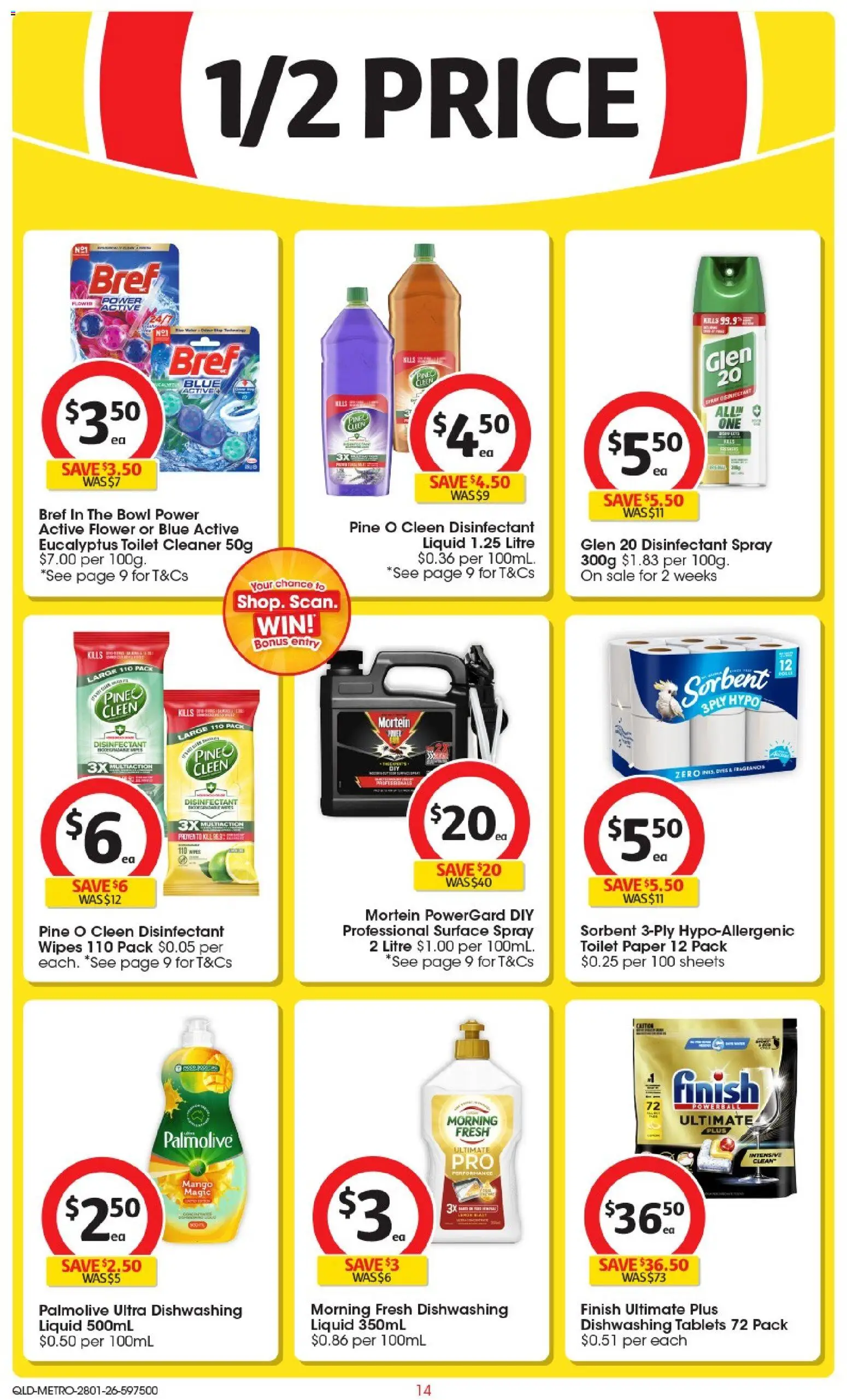 Coles catalogue - valid from 28.01.2026 | Page: 15 | Products: Toilet, Cleaner, Toilet paper, Tablets