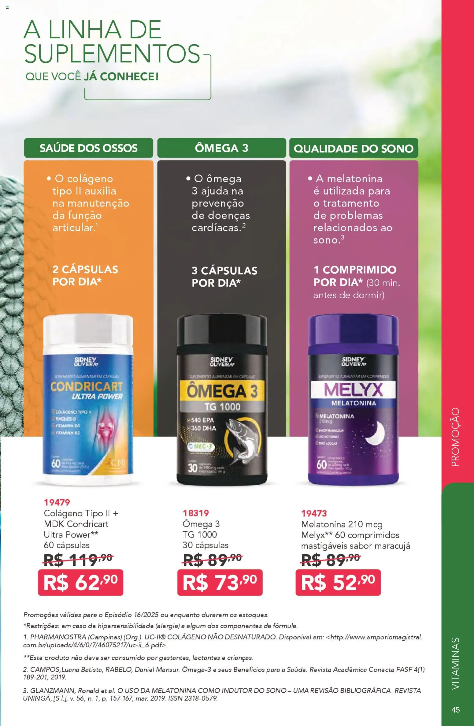 Jequiti Folheto - válido de 11.11.2025 | Página: 45 | Produtos: Colágeno, Ômega 3, Café, Açúcar