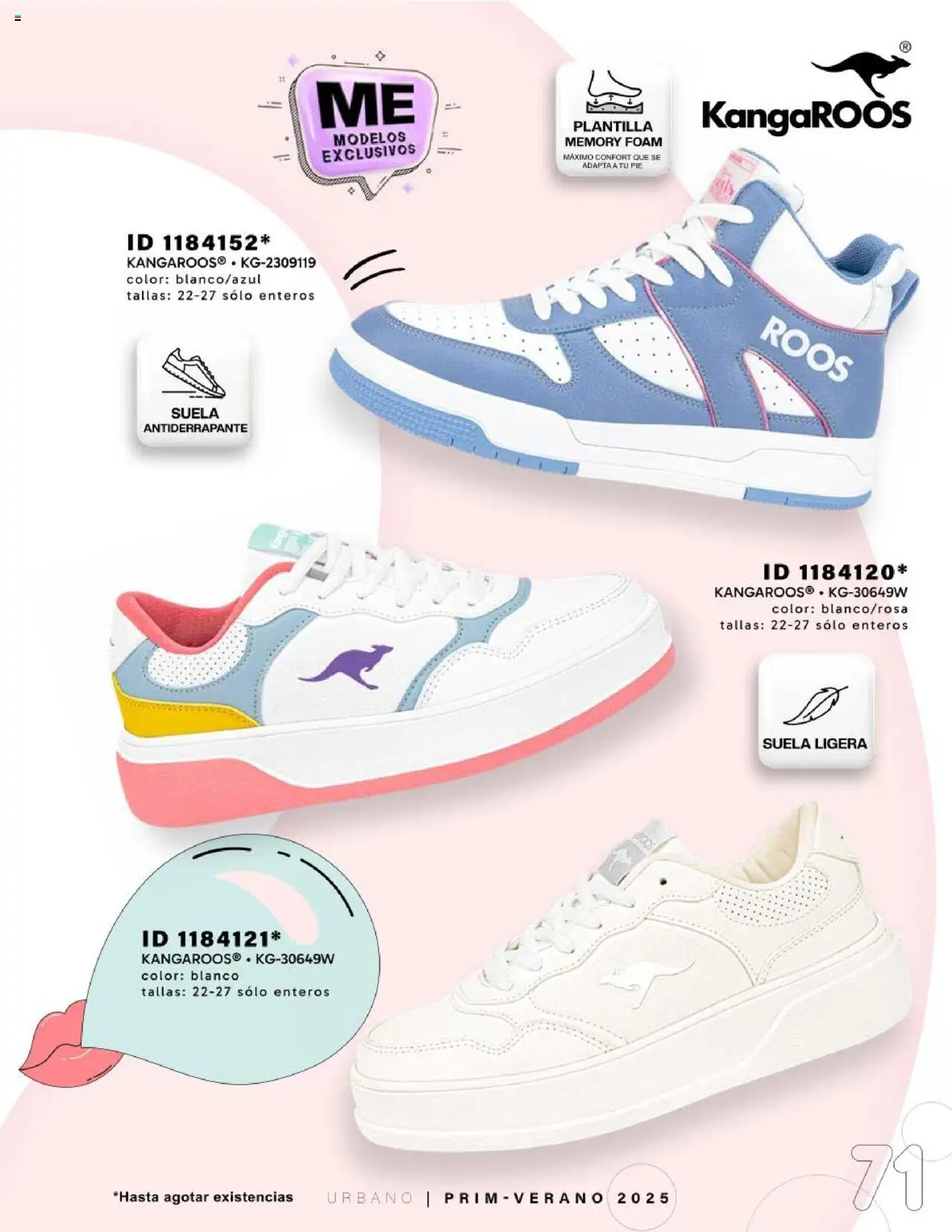 Nuevas ofertas de Price Shoes válidas en toda la República Mexicana desde el 24.01.2025. ¡Encuentra las mejores ofertas en Price Shoes catálogo Urbano! | Página: 71