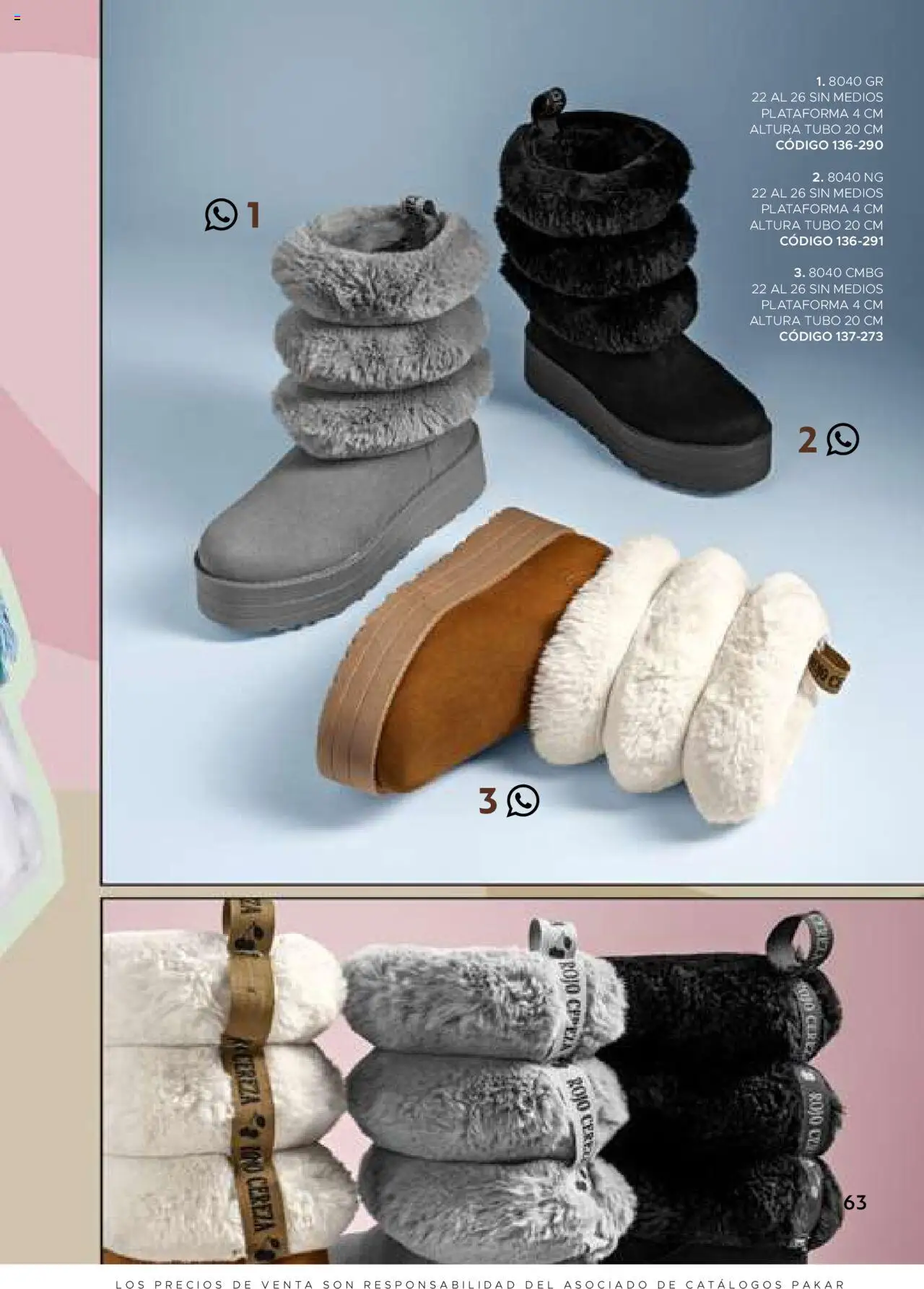 Nuevas ofertas de SC Pakar válidas en toda la República Mexicana desde el 24.07.2025. ¡Encuentra las mejores ofertas en SC Pakar - Catálogo Bota! | Página: 63