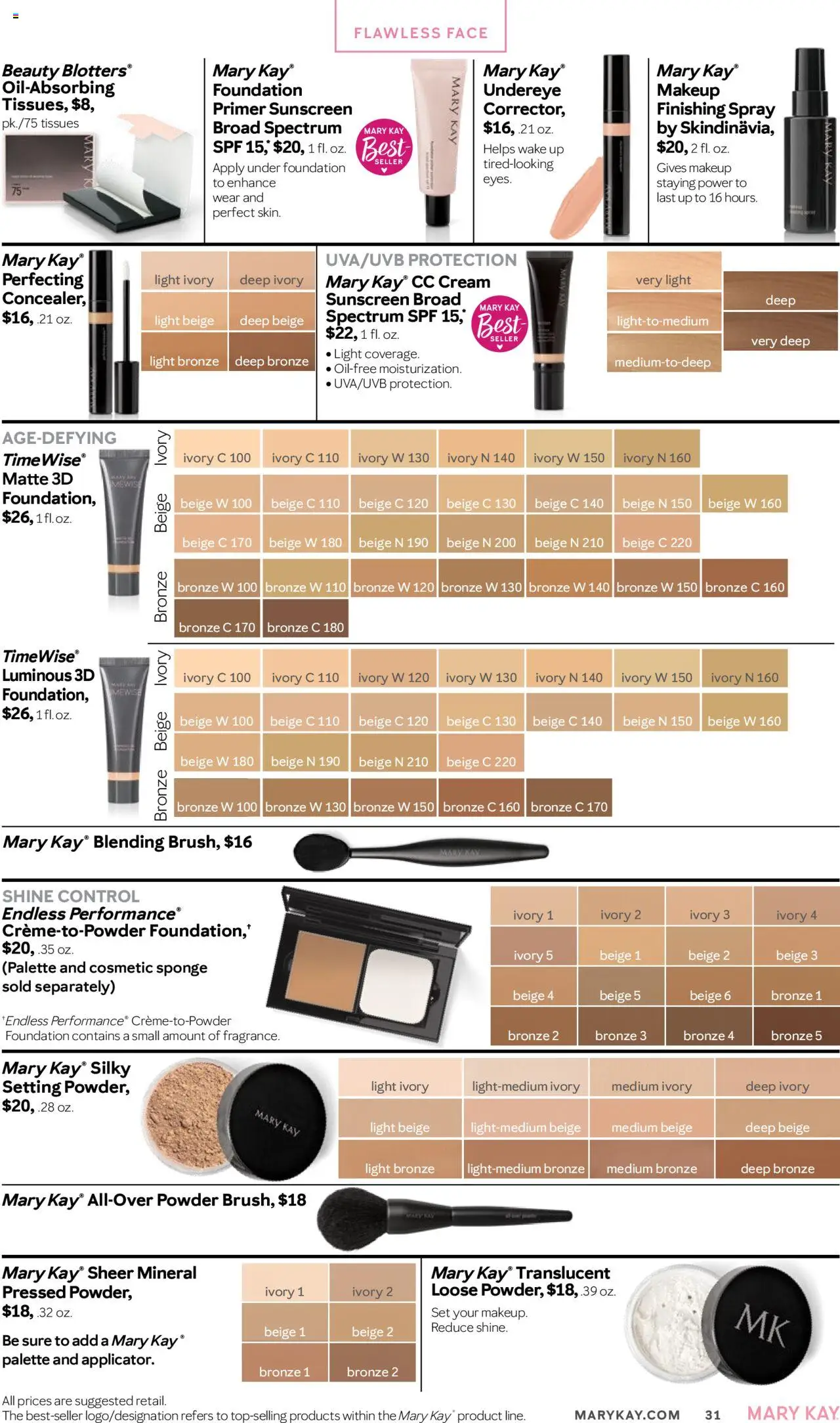 Mary Kay The Look Summer 2025 - valid from 16.05.2025 | Page: 31 | Products: Powder, Sunscreen, Cream, Sponge