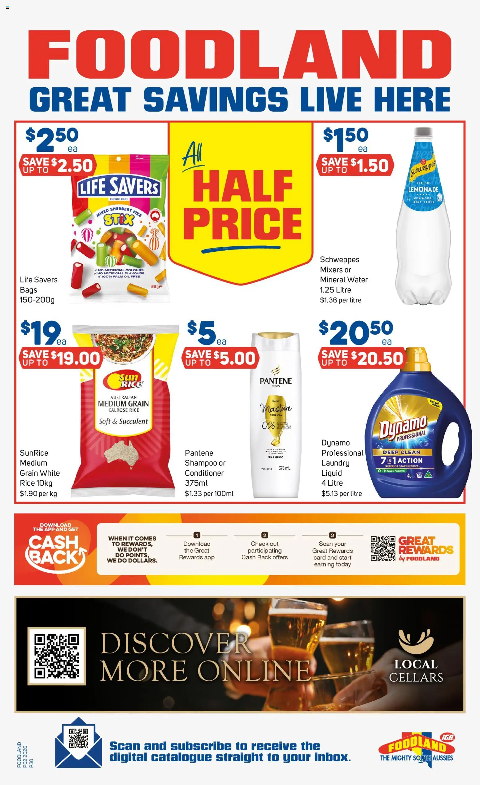 Foodland catalogue - valid from 07.01.2026 | Page: 30 | Products: Oil, Rice, Lemon, Laundry