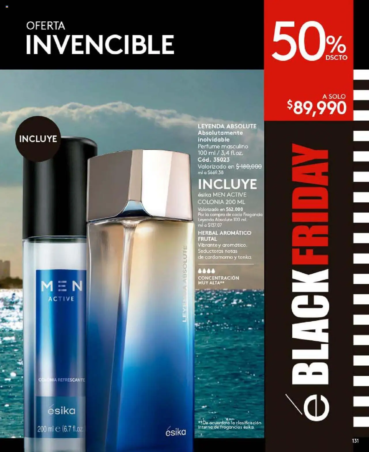 Ésika revista - valida desde el 24.09.2025 | Página: 131 | Productos: Perfume, Fragancia