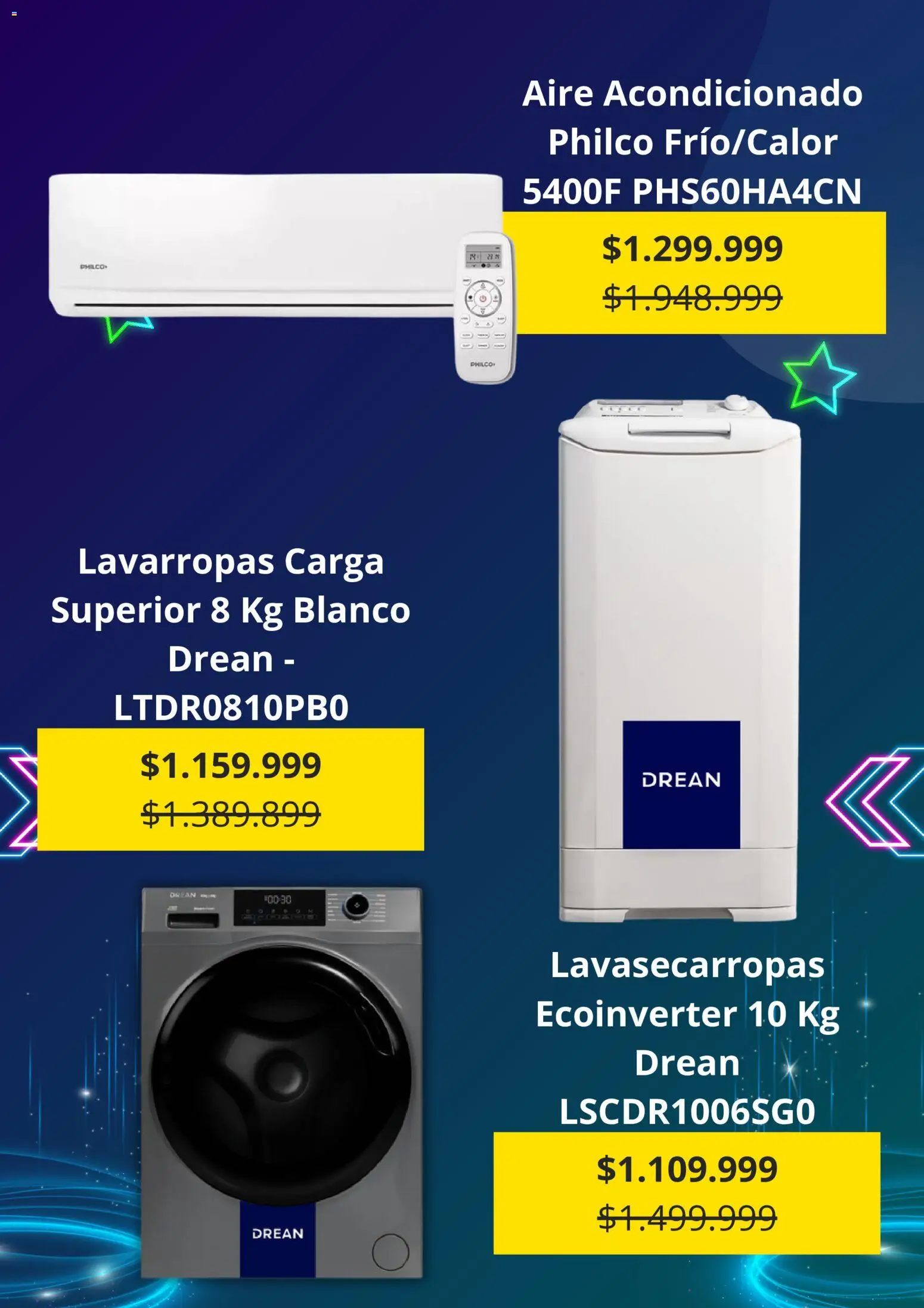 Coppel Cyber Monday │ válido desde el 03.11.2025 | Página: 3 | Productos: Aire acondicionado, Lavarropas