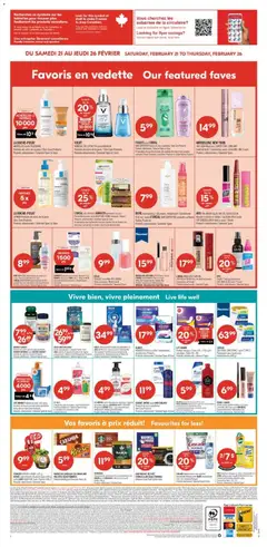 Preview of DOVE Shampooing / Shampoo, revitalisant/Conditioner, (530 mL) ou/or L'ORÉAL HAIR EXPERTISE produits coiffants Styling Products Produits sélectionnés/Selected Types from shop Pharmaprix valid from 20.02.2026 | Page: 16