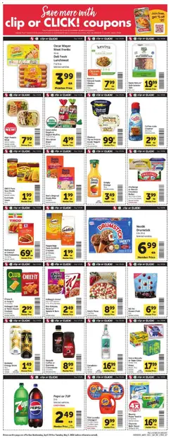 Preview of Safeway weekly ads valid from 29.04.2026 | Page: 5 | Products: Bread, Pizza, Sauce, Lime