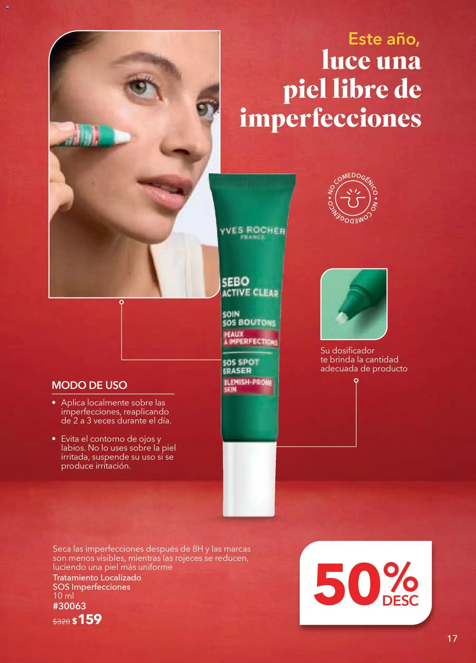 Nuevas ofertas de Yves Rocher válidas en toda la República Mexicana desde el 30.12.2025. ¡Encuentra las mejores ofertas en Yves Rocher campaña 1 2026! | Página: 17 | Productos: Contorno de ojos, Contorno, Té, Sobre