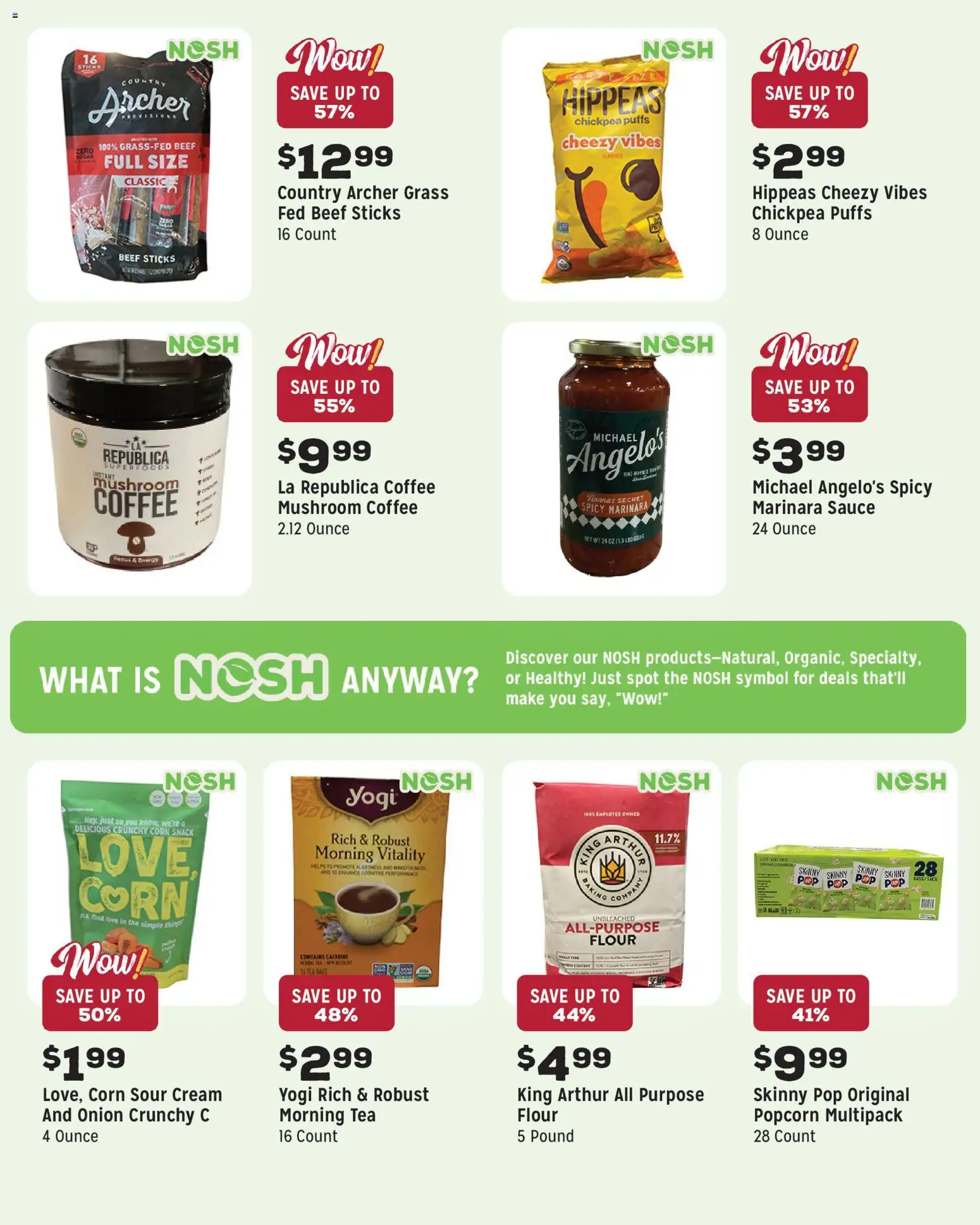 Grocery Outlet Weekly Ad - valid from 25.02.2026 | Page: 8 | Products: Corn, Tea, Sour cream, Sauce