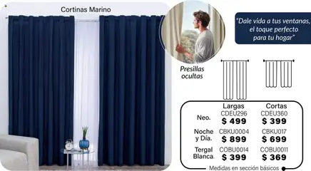 Vista previa de Colchas Concord - Catálogo, nuevo folleto de la tienda, válido en México a partir del 01.08.2025 | Página: 633 | Productos: Cortinas