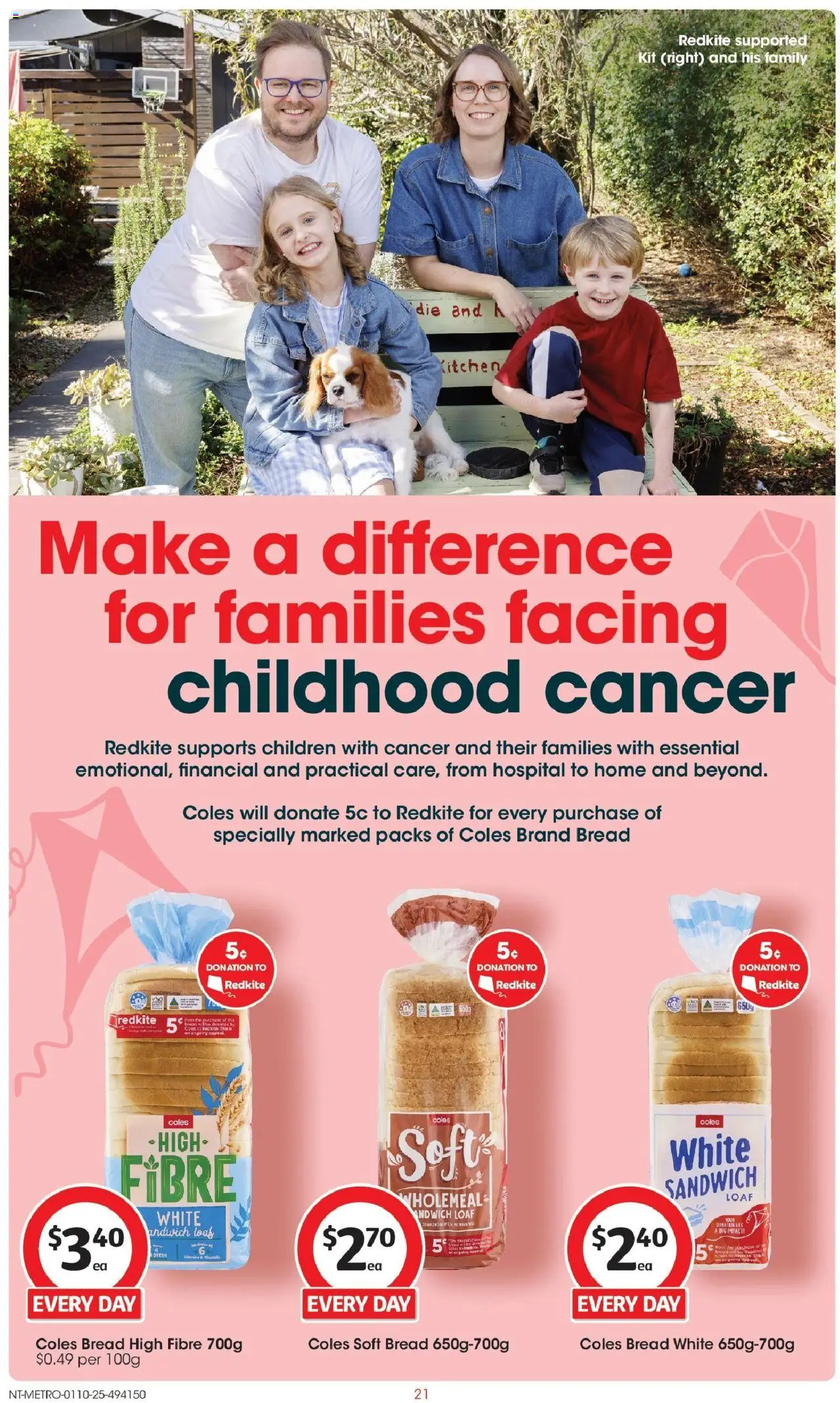 Coles catalogue - valid from 01.10.2025 | Page: 21 | Products: Bread