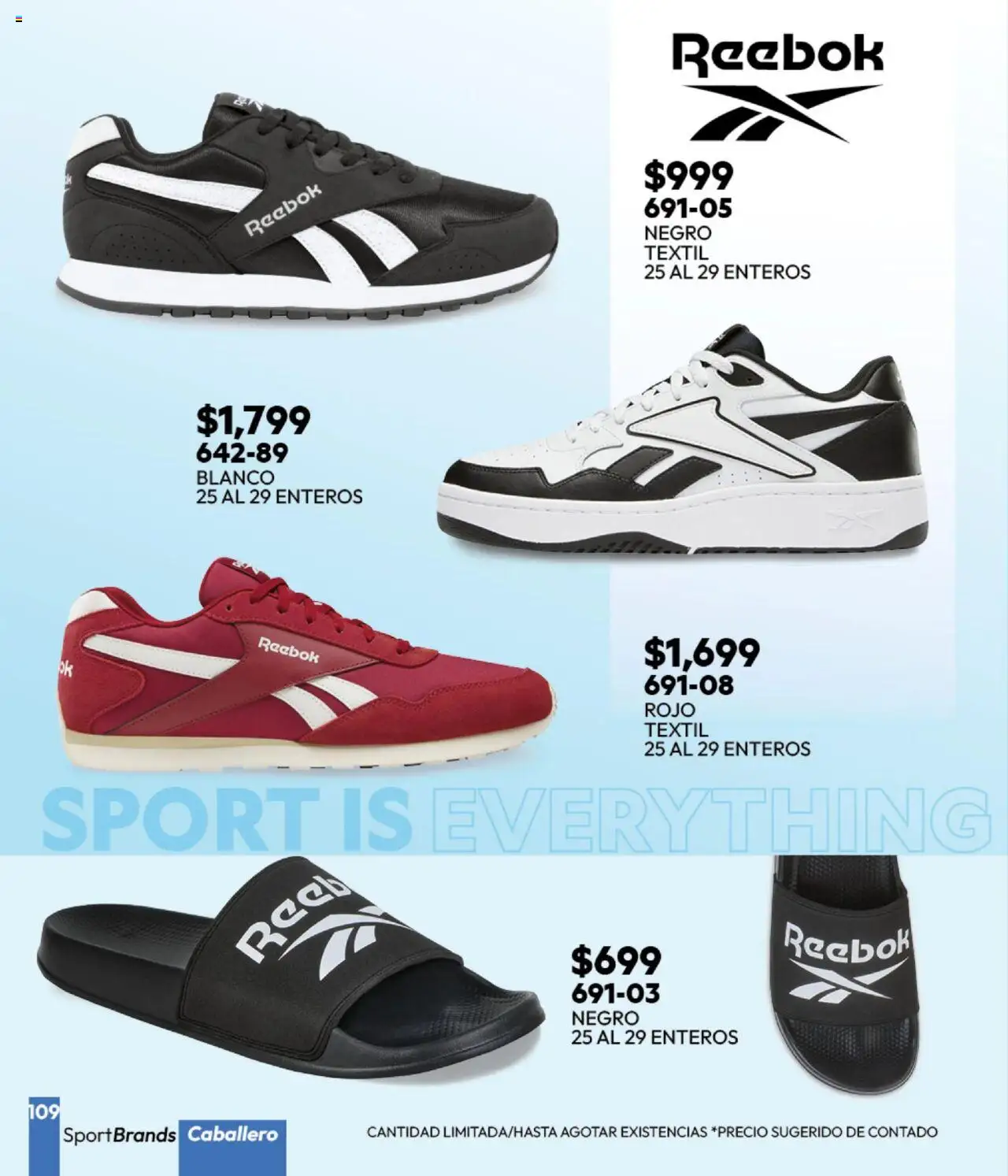 Nuevas ofertas de Cklass válidas en toda la República Mexicana desde el 16.09.2025. ¡Encuentra las mejores ofertas en Cklass - Catálogo Invierno Sportbrands! | Página: 110