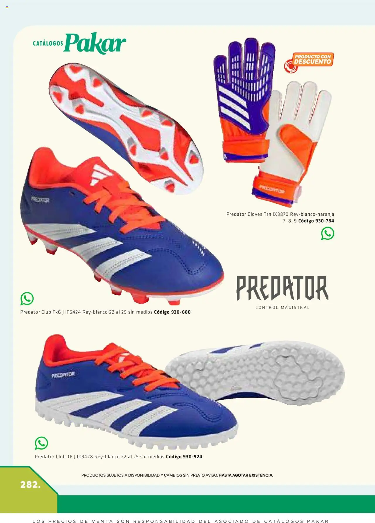 Nuevas ofertas de SC Pakar válidas en toda la República Mexicana desde el 28.02.2025. ¡Encuentra las mejores ofertas en SC Pakar catálogo Premium - Kids! | Página: 282