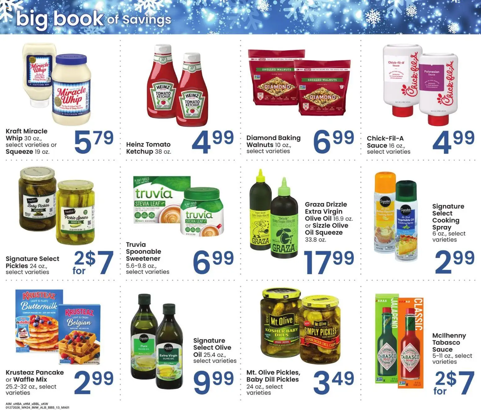 Albertsons Big Book of Savings - valid from 27.01.2026 | Page: 11 | Products: Oil, Chips, Ketchup, Sauce