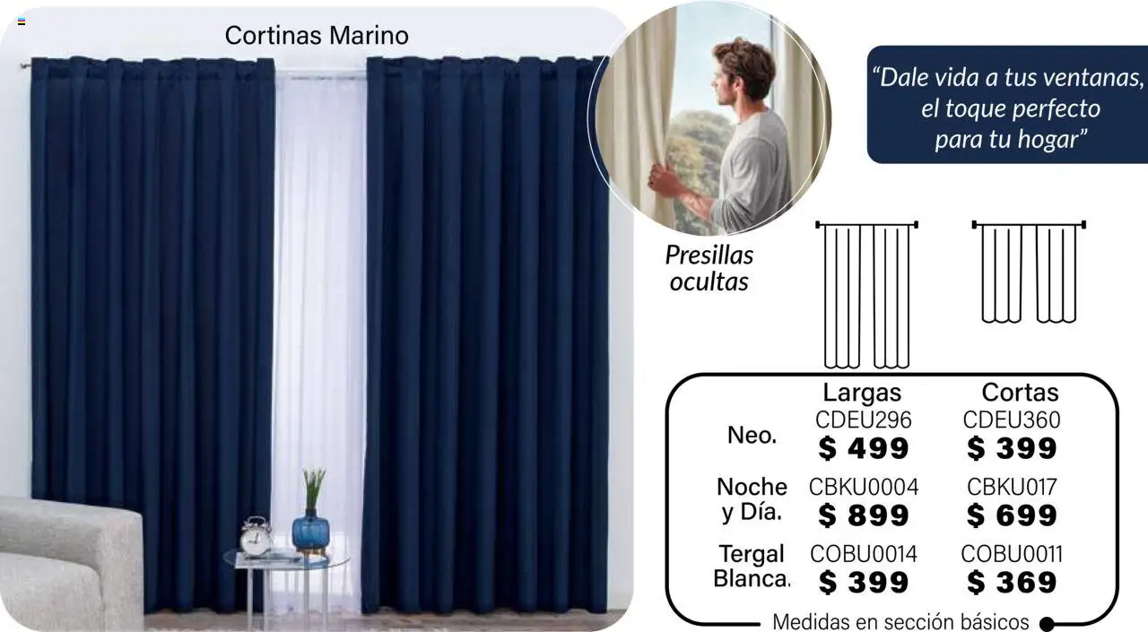 Nuevas ofertas de Colchas Concord válidas en toda la República Mexicana desde el 01.08.2025. ¡Encuentra las mejores ofertas en Colchas Concord - Catálogo! | Página: 675 | Productos: Cortinas