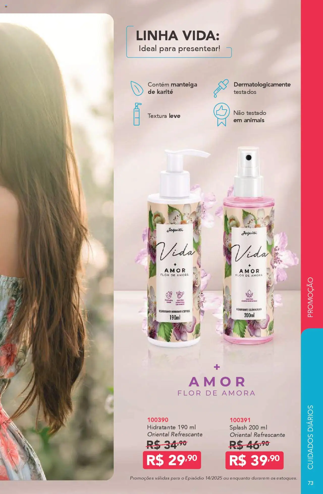 Jequiti Folheto - válido de 03.10.2025 | Página: 73 | Produtos: Manteiga