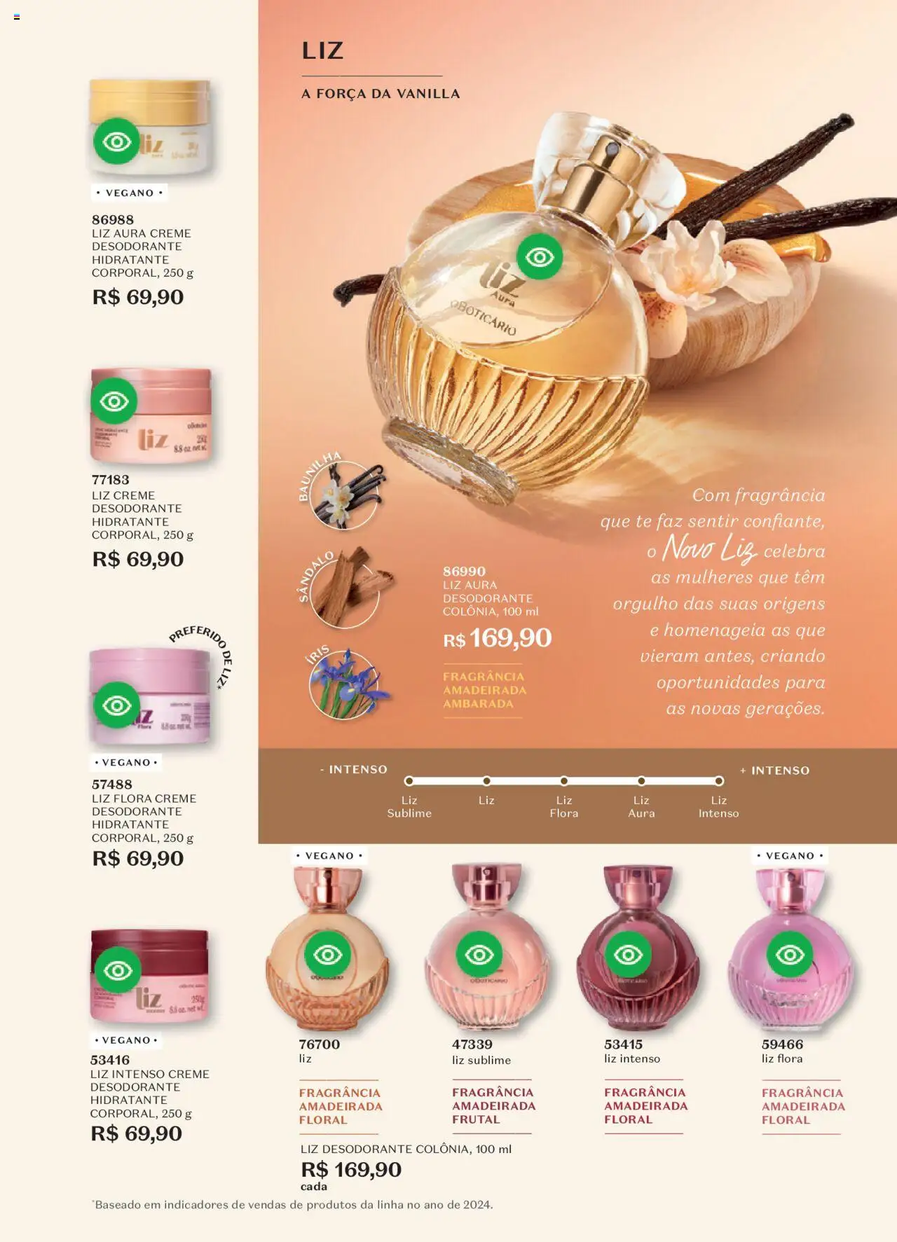 O Boticário Folheto - válido de 11.08.2025 | Página: 67 | Produtos: Fragrância, Desodorante, Creme