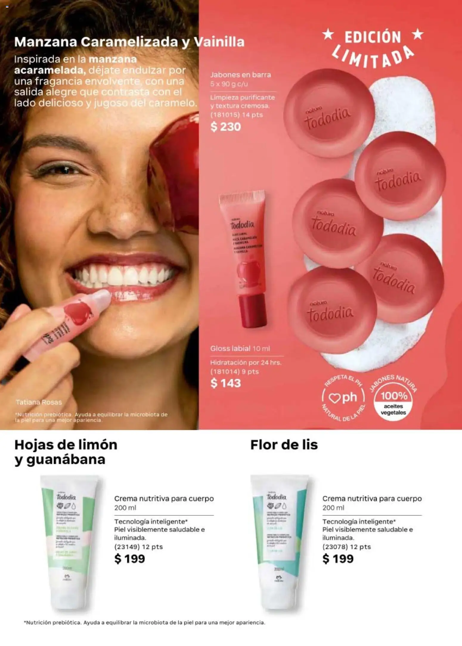 Nuevas ofertas de Natura válidas en toda la República Mexicana desde el 13.03.2026. ¡Encuentra las mejores ofertas en Natura campaña 5 2026! | Página: 107 | Productos: Crema, Limón, Barra, Fragancia