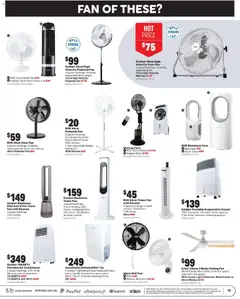 Preview of Mitre 10 Black Friday - valid from 05.11.2025 | Page: 17 | Products: Desk, Conditioner, Dehumidifier, Portable