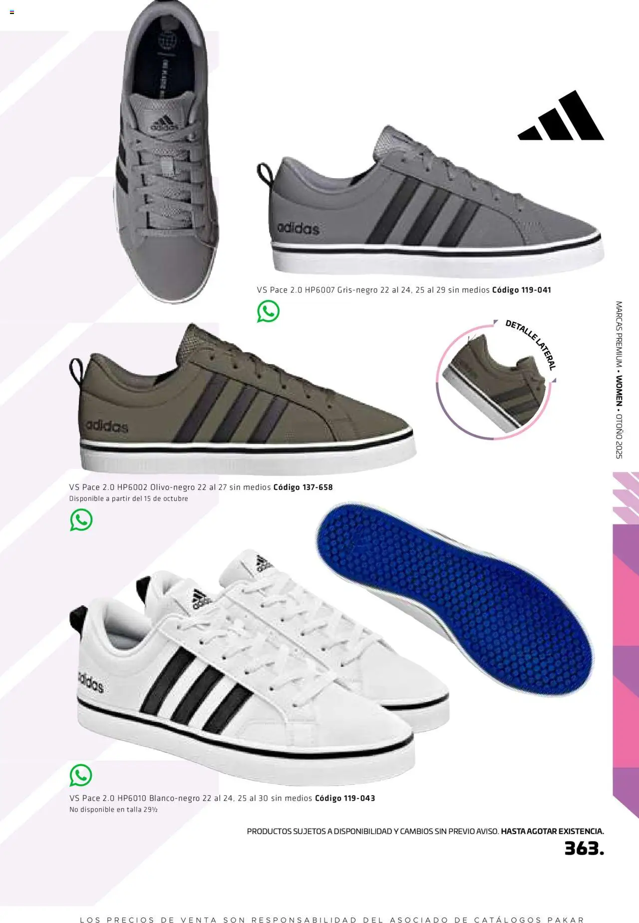 Nuevas ofertas de SC Pakar válidas en toda la República Mexicana desde el 29.08.2025. ¡Encuentra las mejores ofertas en SC Pakar - Catálogo Otoño Women! | Página: 363