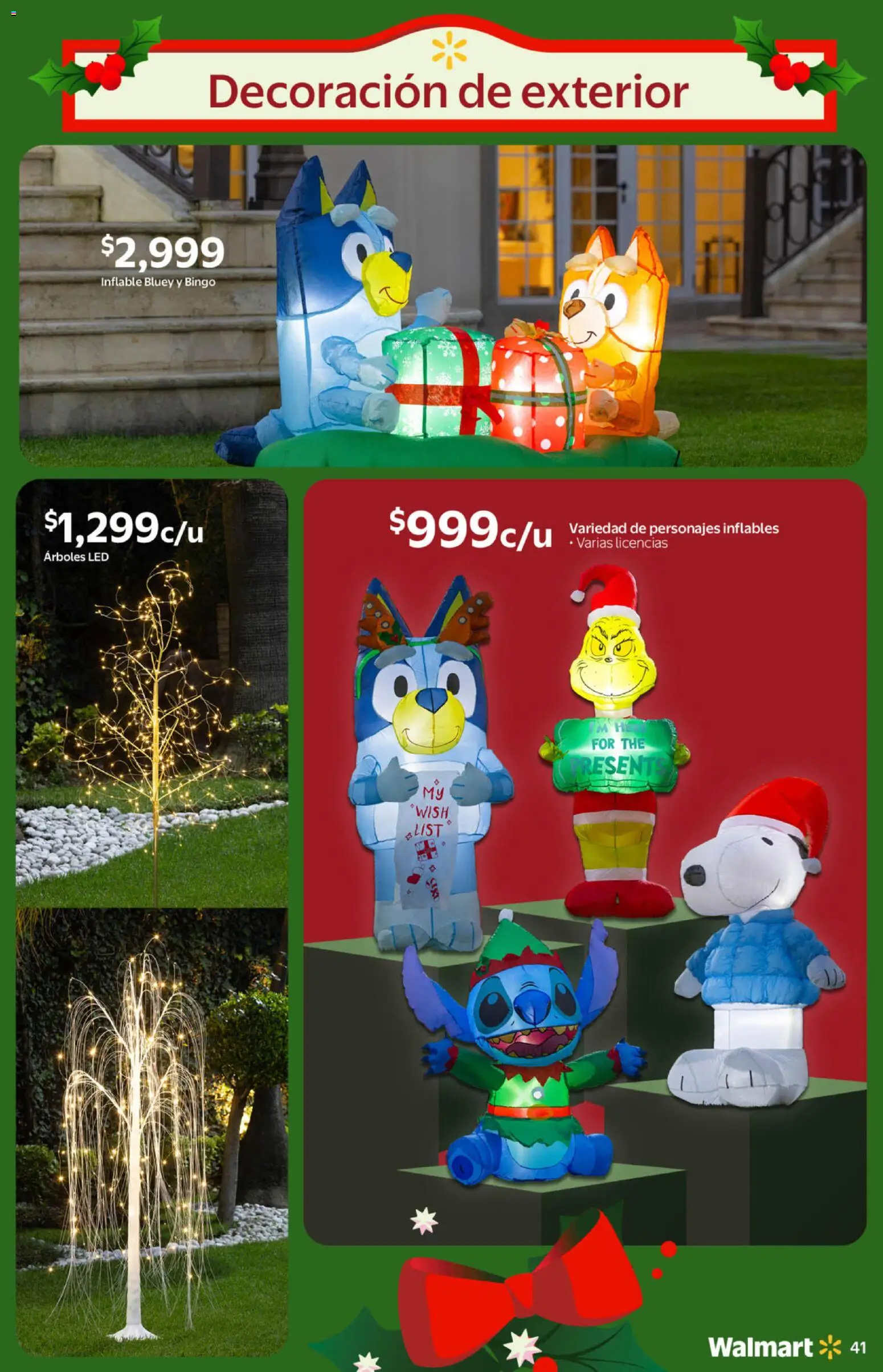 Nuevas ofertas de Walmart válidas en toda la República Mexicana desde el 21.10.2025. ¡Encuentra las mejores ofertas en Walmart catálogo Navidad! | Página: 41