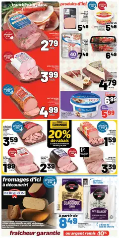 Preview of Metro weekly flyer / circulaire from shop Metro valid from 22.01.2026 | Page: 12 | Products: Milk, Cheese, Ham, Chicken