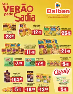 Supermercado Dalben ofertas Sadia - Pré-Visualização do folheto da loja Supermercado Dalben, válido de 11.03.2026