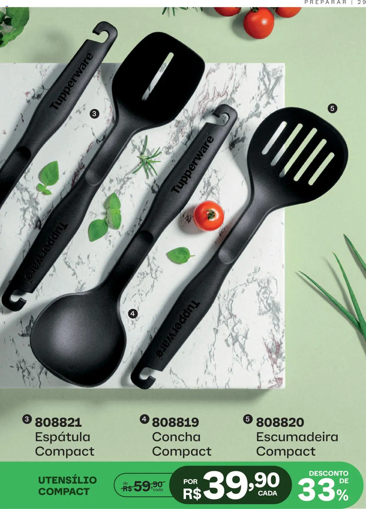 Tupperware Folheto - válido de 01.11.2025 | Página: 29 | Produtos: Escumadeira, Espátula