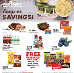 Preview of Fareway weekly ads valid from 13.10.2025