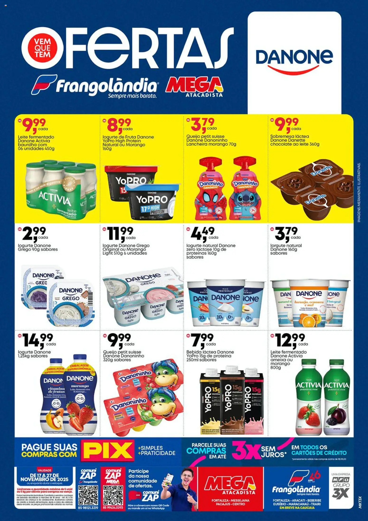 Frangolândia Folheto - válido de 17.11.2025 | Página: 2 | Produtos: Leite, Chocolate, Câmera, Leite fermentado