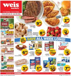 Preview of Weis weekly ads valid from 22.01.2026