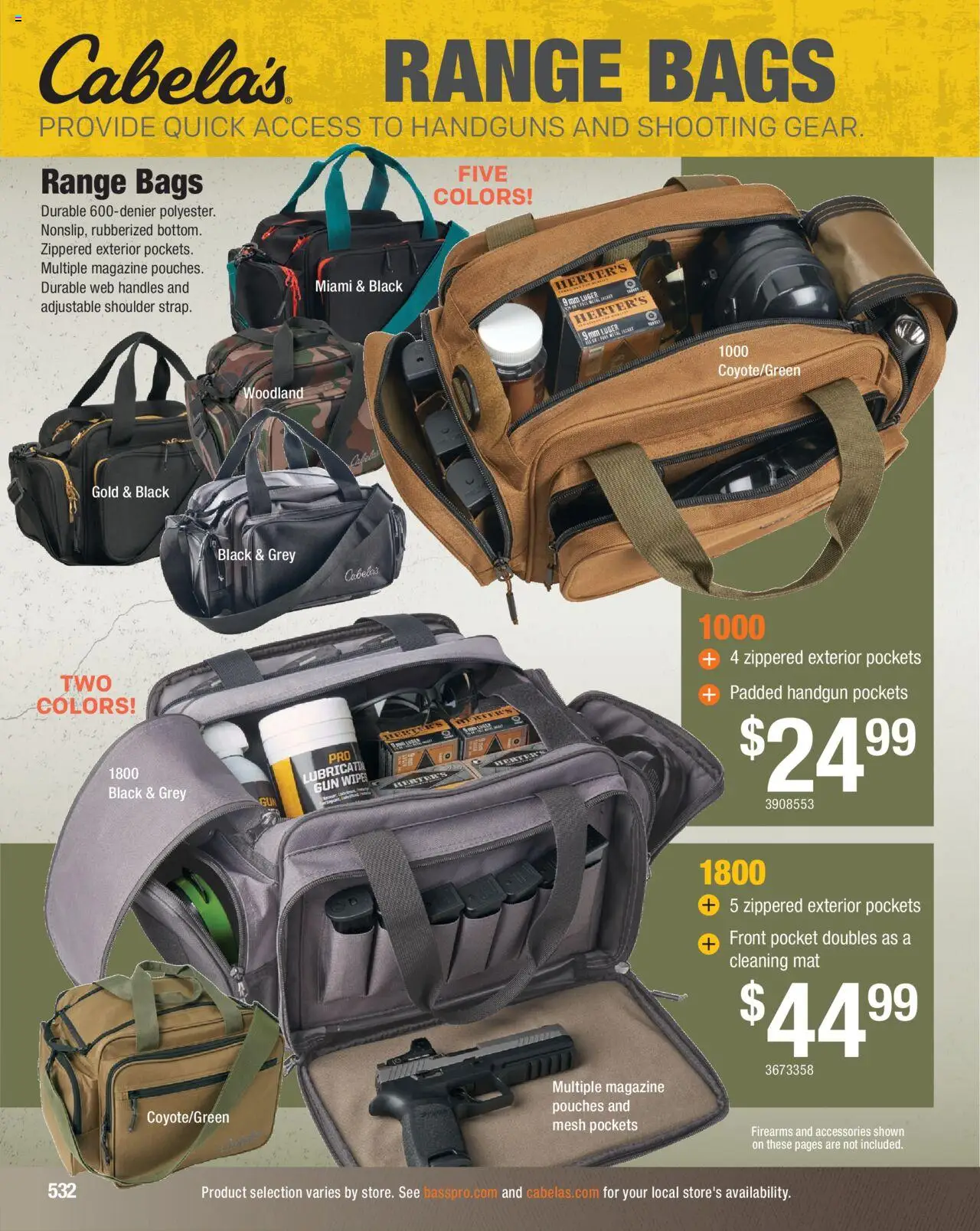 Cabela's Hunting Master 25 - valid from 11.08.2025 | Page: 532 | Products: Gun, Handgun