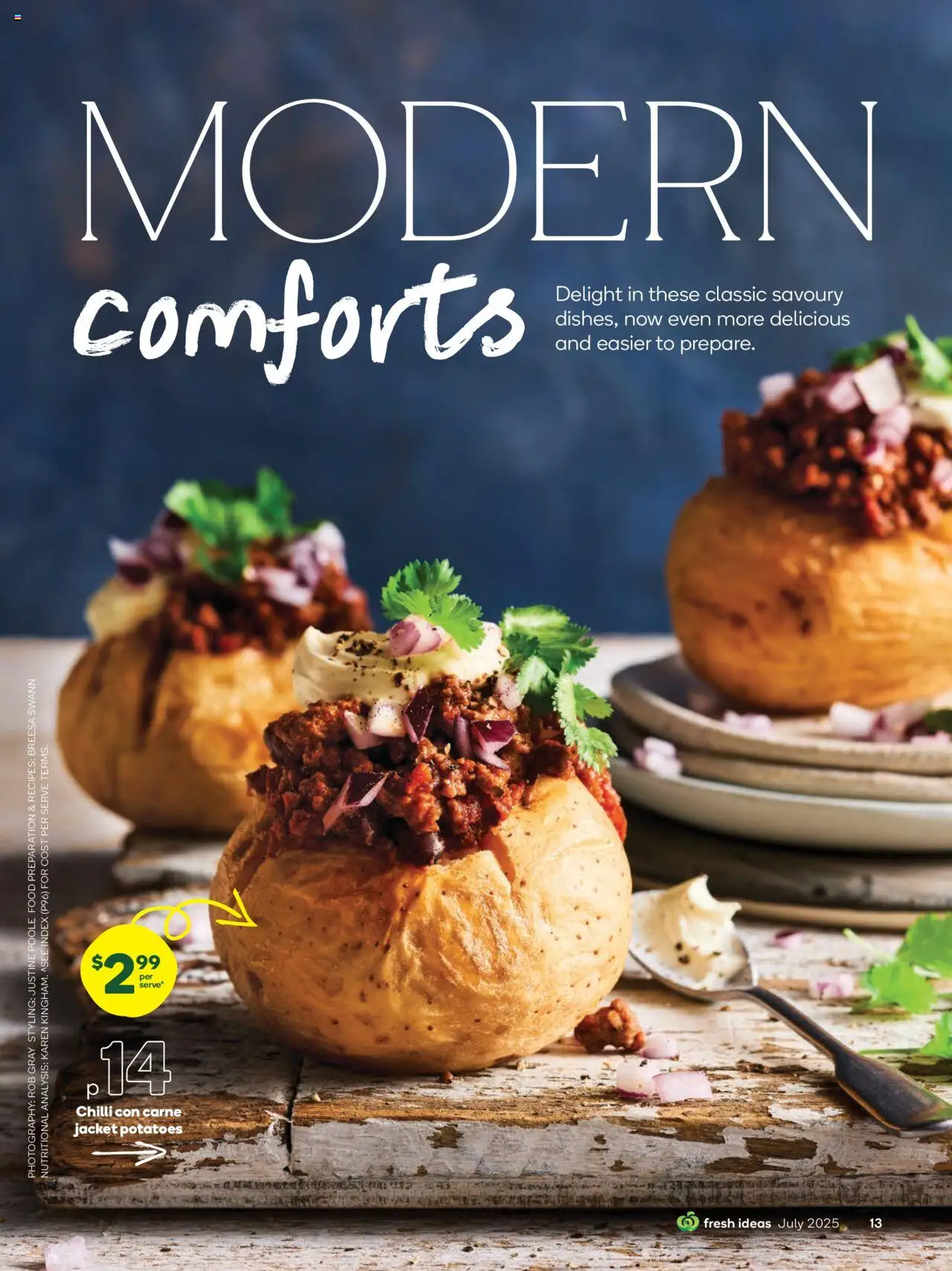Woolworths catalogue - valid from 01.07.2025 | Page: 13 | Products: Potatoes, Jacket, Chilli