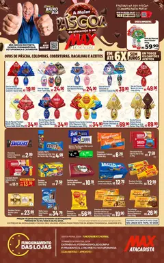 Max Atacadista ofertas Páscoa - Pré-Visualização do folheto da loja Max Atacadista, válido de 31.03.2026