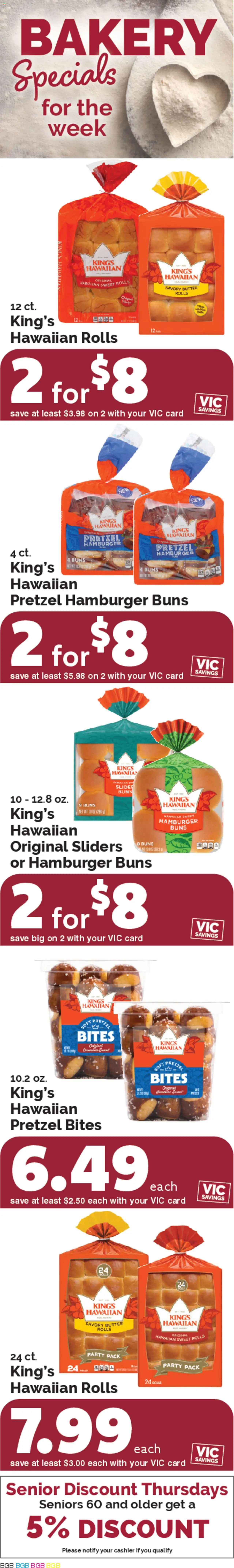Harris Teeter Weekly Ad - NC - valid from 13.08.2025 | Page: 3 | Products: Bakery, Butter
