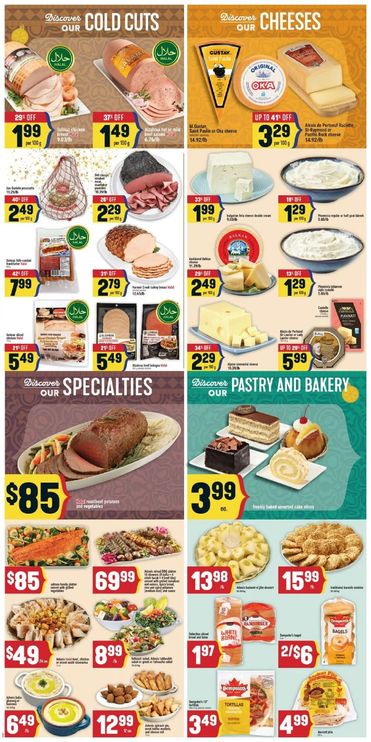 Adonis flyer valid from 25.12.2025 | Page: 6 | Products: Potatoes, Bakery, Salami, Chicken