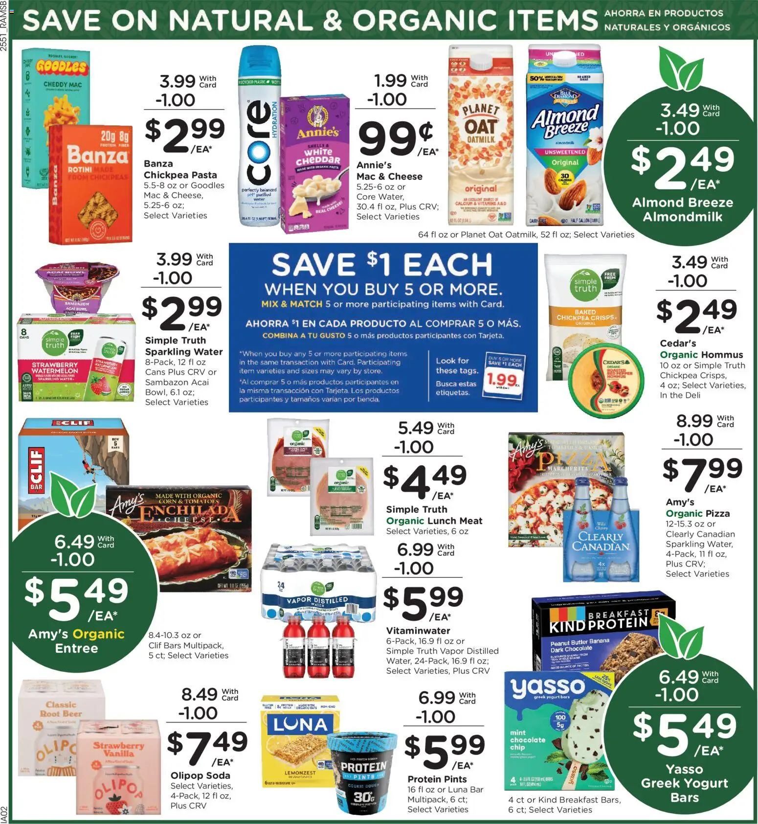 Ralphs Weekly Ad - valid from 21.01.2026 | Page: 4 | Products: Butter, Cheese, Chocolate, Water