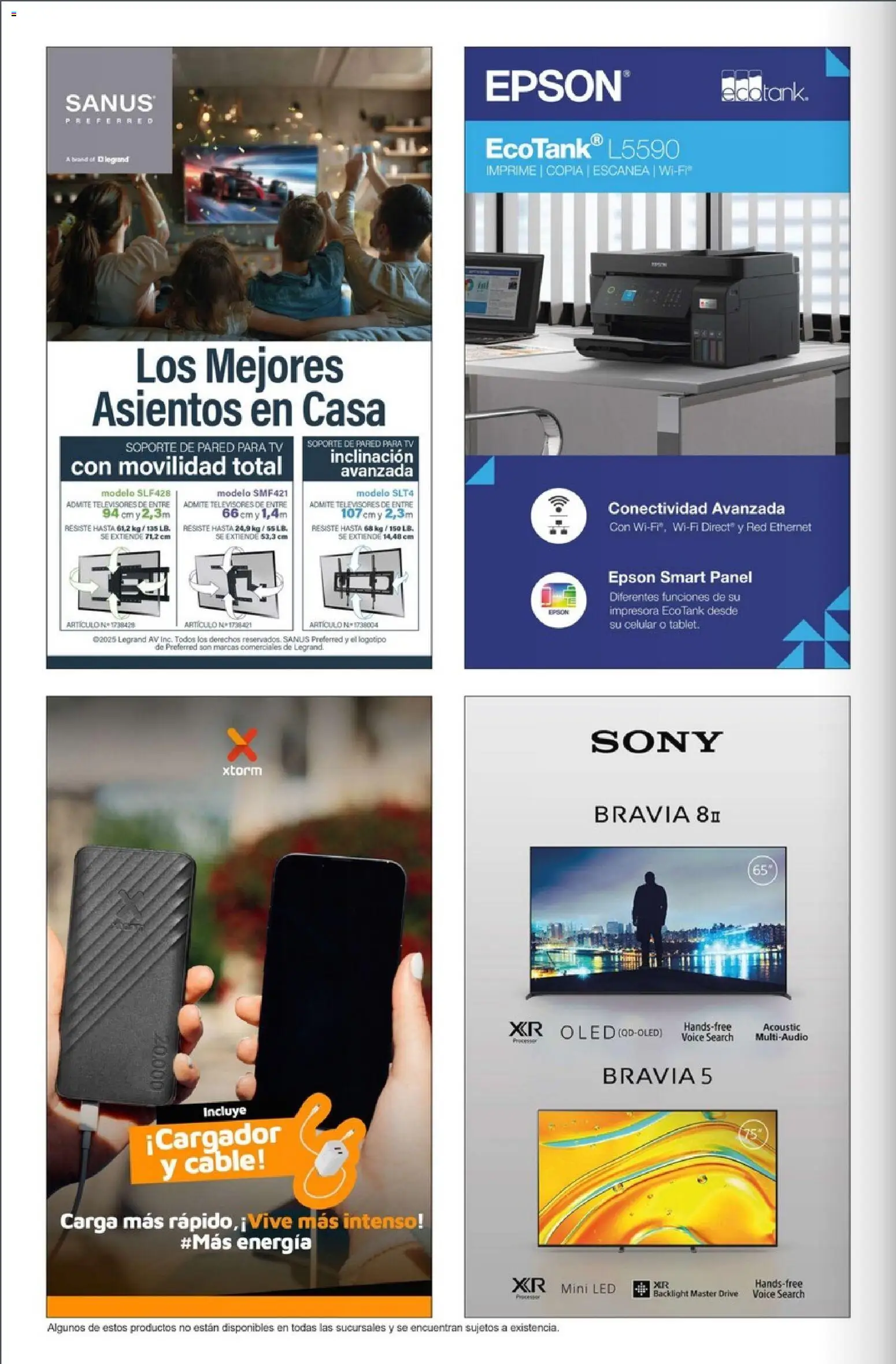 Nuevas ofertas de Costco válidas en toda la República Mexicana desde el 01.01.2026. ¡Encuentra las mejores ofertas en Costco - Revista Enero! | Página: 28 | Productos: Impresora, Cargador, Cable