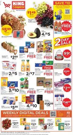 Preview of King Soopers weekly ads valid from 22.10.2025