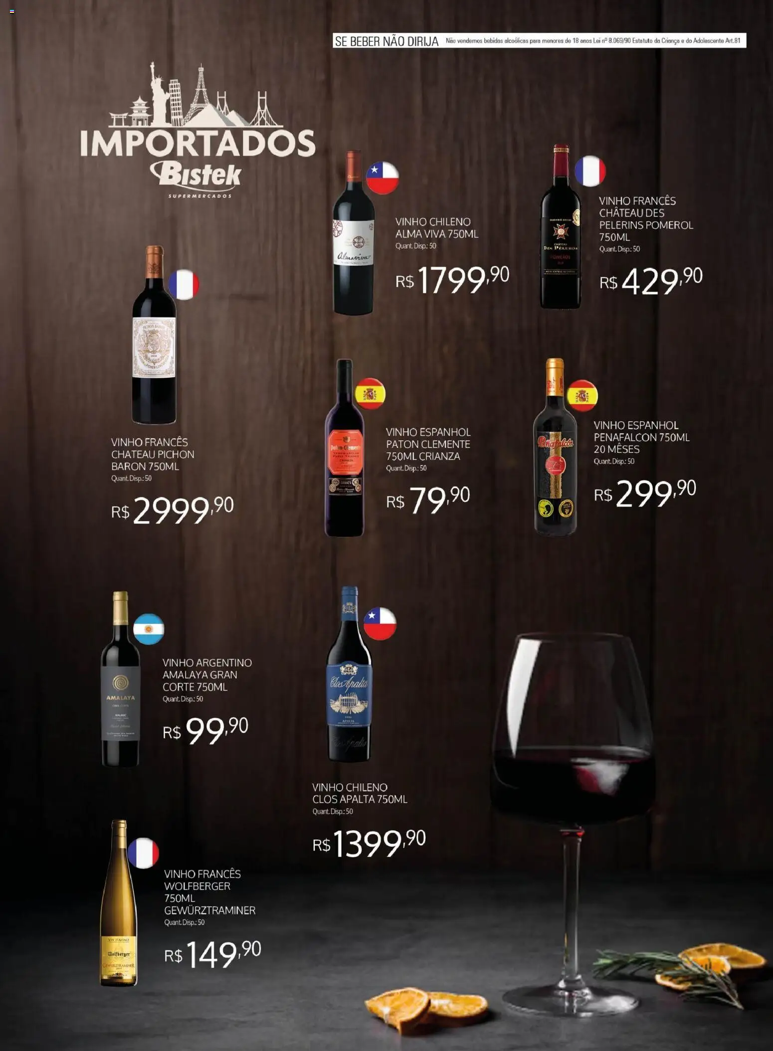 Bistek Supermercados Folheto - válido de 31.12.2025 | Página: 8 | Produtos: Vinho