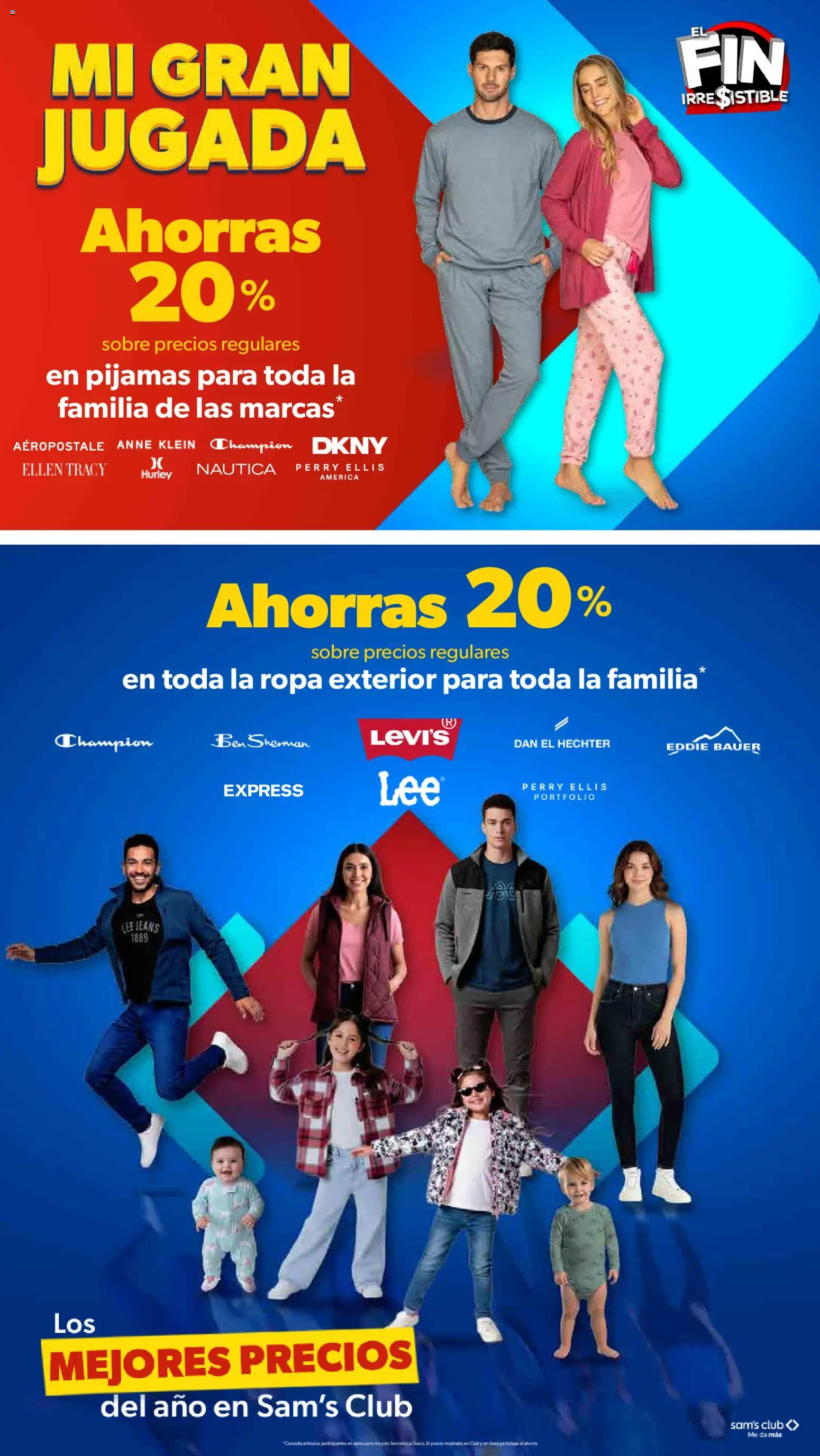 Nuevas ofertas de Sam's Club válidas en toda la República Mexicana desde el 06.11.2025. ¡Encuentra las mejores ofertas en Sam's Club Buen Fin ! | Página: 18 | Productos: Ropa, Sobre