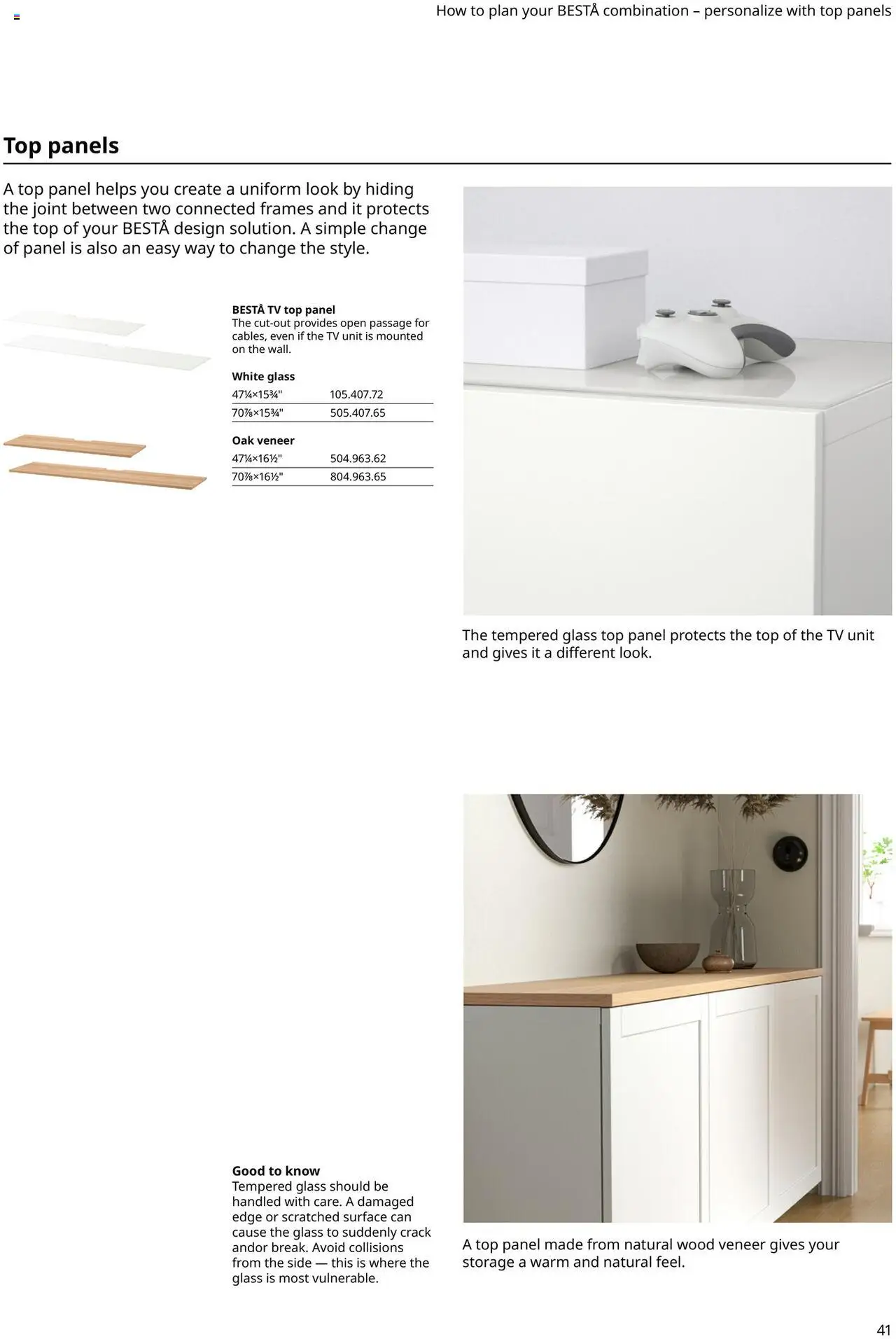 IKEA BESTÅ Buying Guide - valid from 01.01.2025 | Page: 39 | Products: Tv