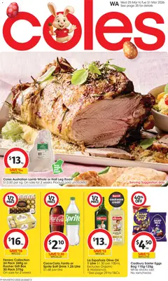 Preview of Coles catalogue WA - valid from 25.03.2026