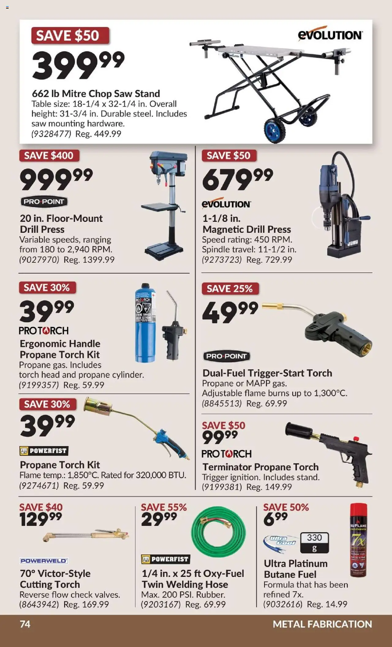 Princess Auto flyer valid from 21.10.2025 | Page: 95 | Products: Table