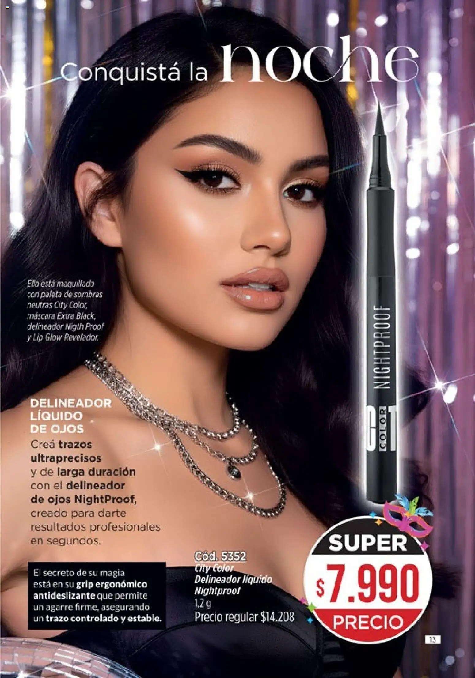 Catálogo Amodil Campaña 3 │ válido desde el 01.03.2026 | Página: 13 | Productos: Máscara, Delineador de ojos, Delineador, Paleta