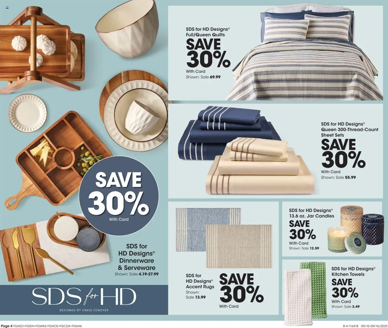 Fred Meyer Home & Apparel - valid from 10.09.2025 | Page: 4 | Products: Sheet