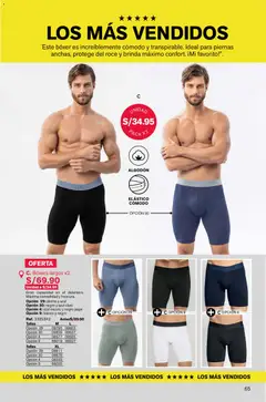 Vista previa de folleto Leonisa - Catálogo de la Leonisa válido desde 05.02.2026 | Página: 65 | Productos: Boxers